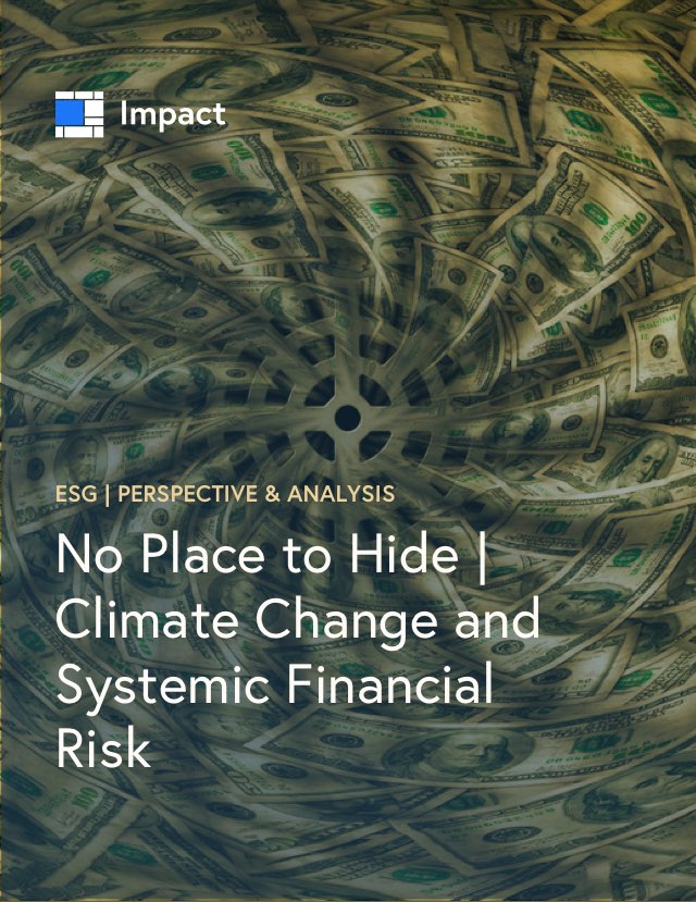 No Place to Hide | Climate Change and Systemic Financial Risk